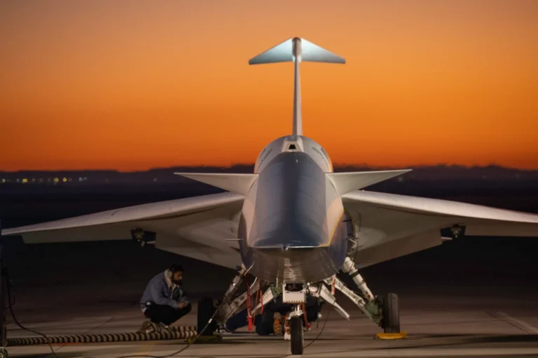 avión supersonico