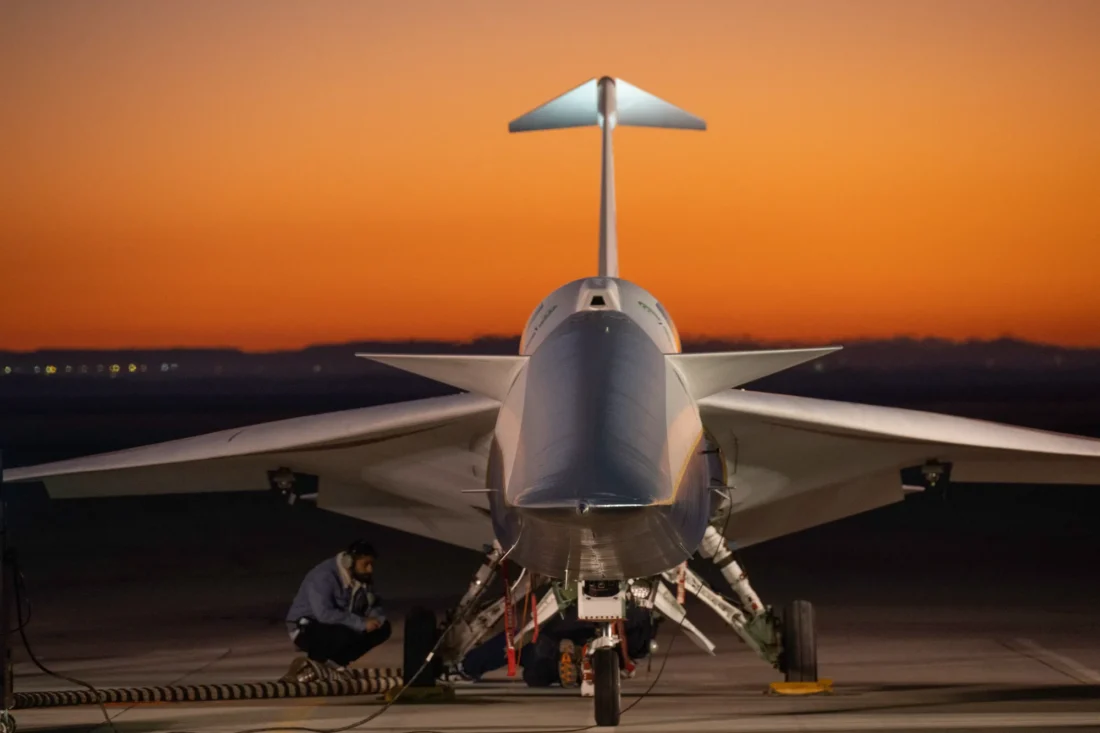 avión supersonico