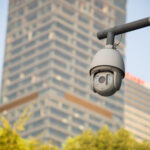 security camera and urban video