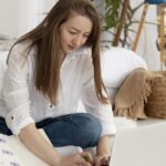 woman-working-new-blog-home