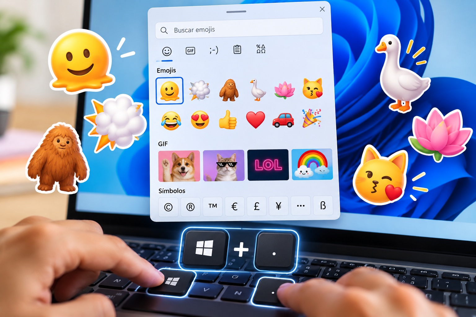 emojis computador