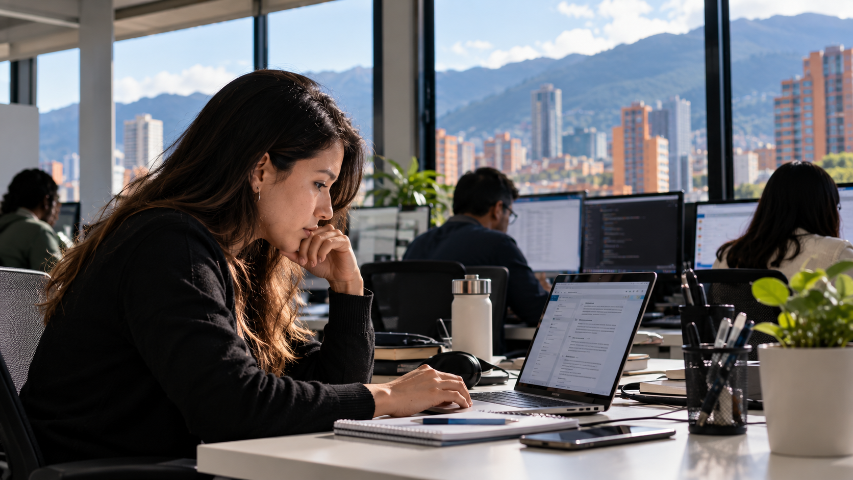 curso, trabajo, oficina