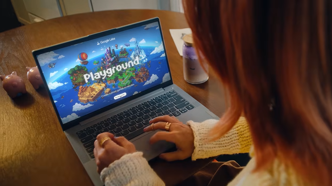 Introducing Playground_ If you can think it, you can play it. 0-5 screenshot
