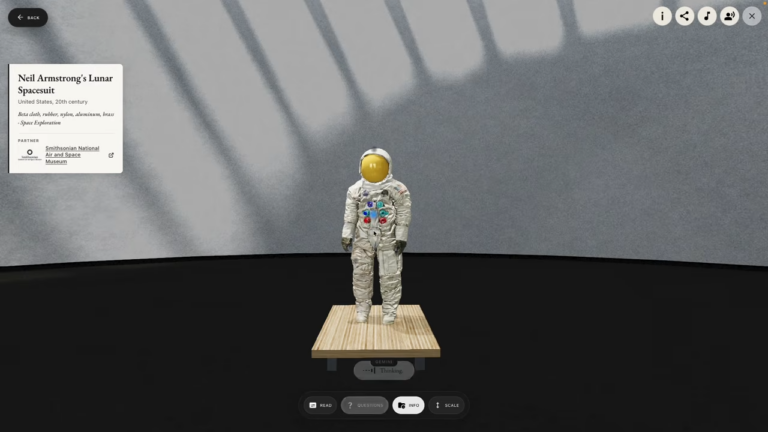 The Talking Museum brings artifacts to life 0-46 screenshot